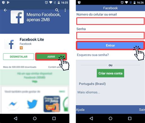 facebook lite entrar|entrar no meu facebook lite agora.